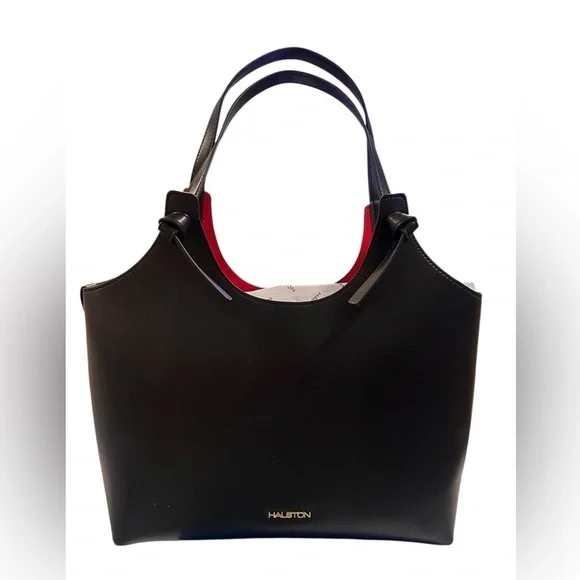 Halston Brooke Mini Tote Bag Beautiful Work Bag or all occasions Purse Brand New - Picture 6 of 15